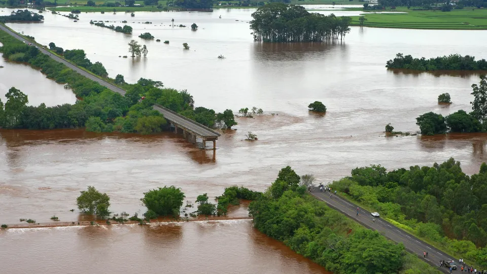 Aumenta para 206 o número de cidades atingidas pelas chuvas no RS