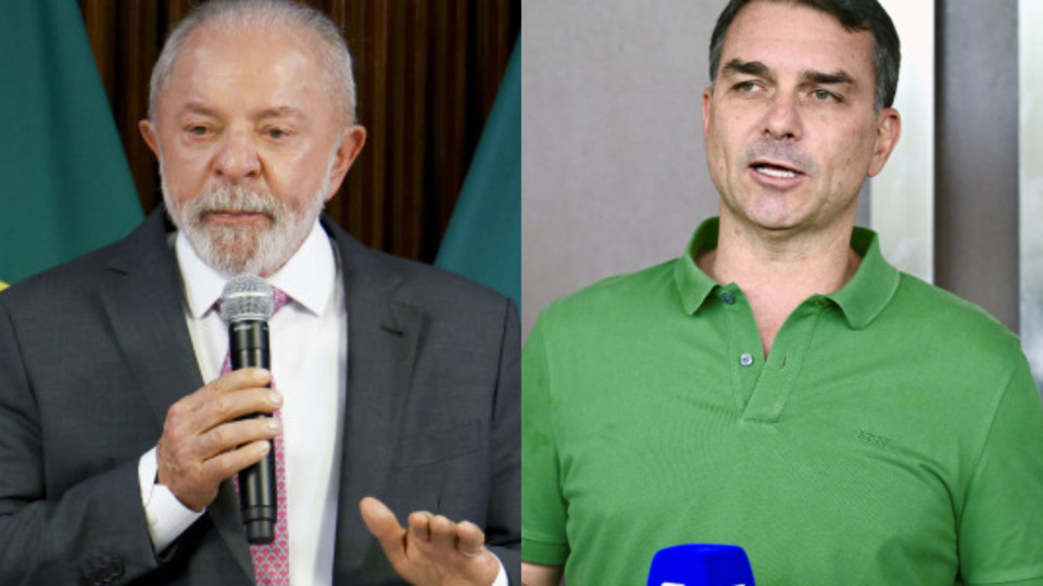 Lula tem 24% de eleitores à direita, e Flávio Bolsonaro, 19% à esquerda, aponta Datafolha