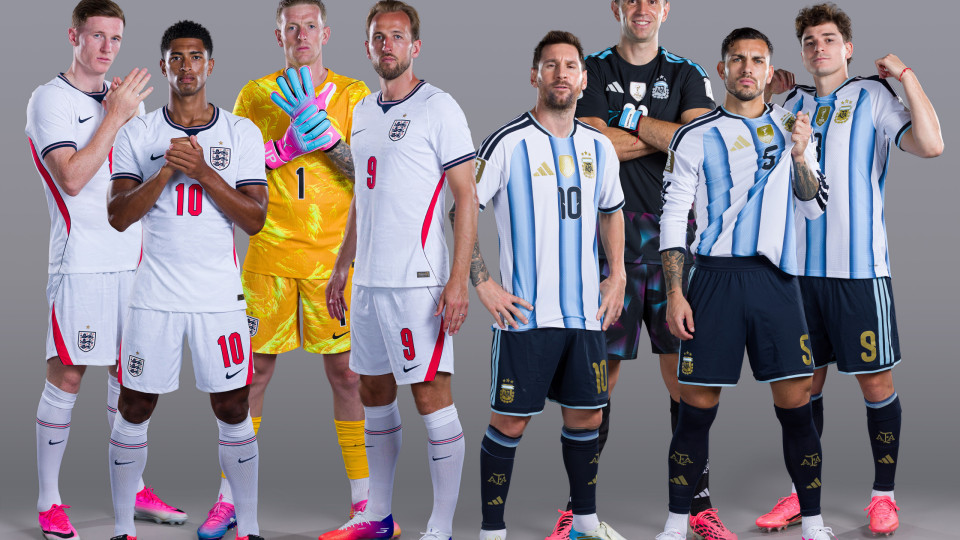 Inglaterra e Argentina disputam vaga na final da Copa do Mundo