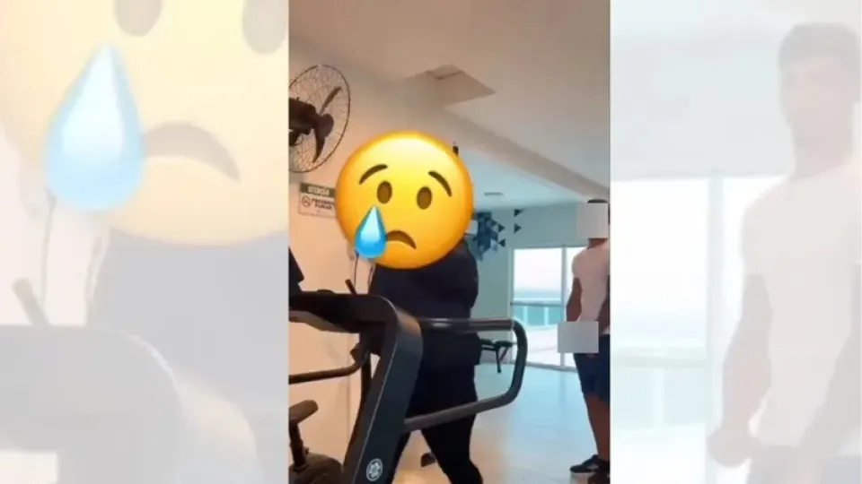 Homem é flagrado se masturbando atrás de mulher em academia na BA